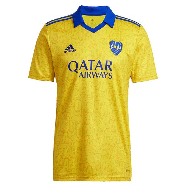 Thailand Trikot Boca Juniors Ausweich 2022-2023 Gelb